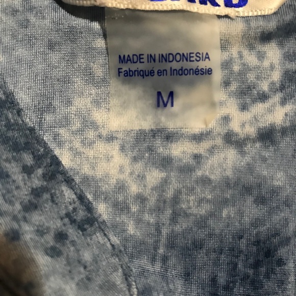 ‼️Nyguard Blue Tied Button Up - Picture 2 of 2